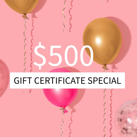 $500 Gift Card 18 Year Anniversary Special